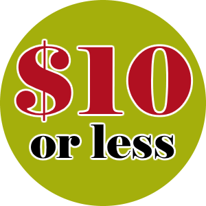 $10 or less