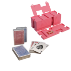 Set of 8 duplicate bridge boards and playing cards