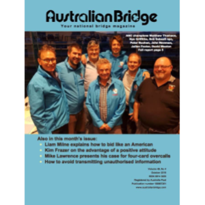 Australian Bridge Magazine subscription