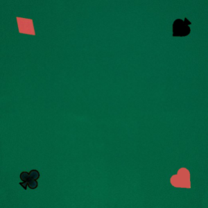 Bottle Green Felt Bridge Mat