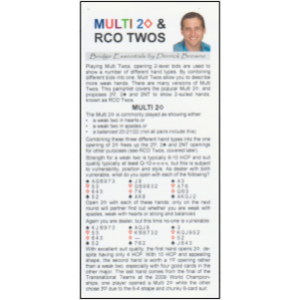 Multi 2&diams; and RCO Twos