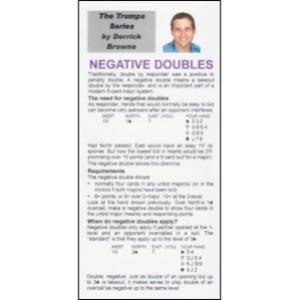 Negative Doubles