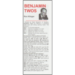 Benjamin Twos