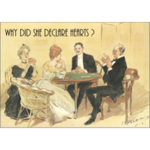 Why did She Declare Hearts?